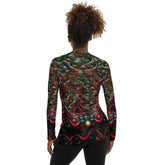 Whispering Woods Women's Rash Guard - Beyond T-shirts